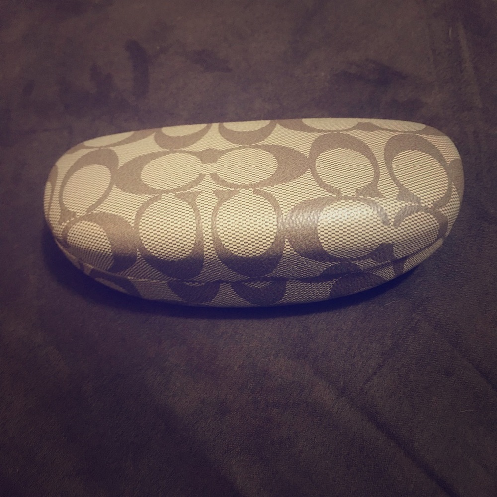 Coach glasses/sun glass case